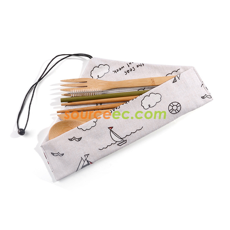 Customization Eco-friendly Tableware with Bag Promotional Products