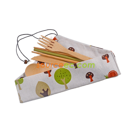 Customization Eco-friendly Tableware with Bag Promotional Products