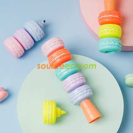 Customization Macaron Highlighter Promotional Products