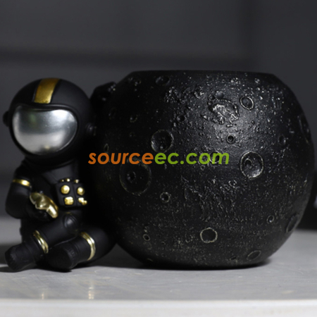 Customization Cute Spaceman Pen Holder Promotional Products