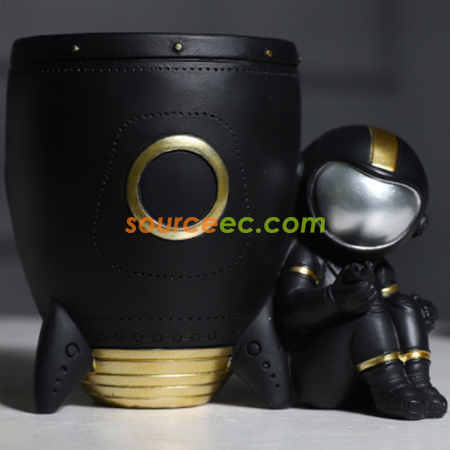 Customization Cute Spaceman Pen Holder Promotional Products