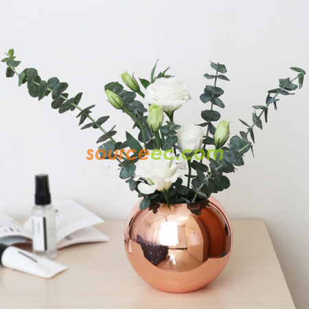 Customization Creative Metal Vase Promotional Products