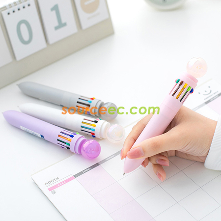 Customization Makaron 12 Color Advertising Pen Promotional Products