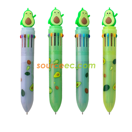12 Color Advertising Pen For Avocado