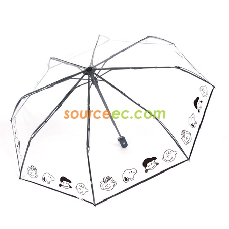 Customization Transparent Folding Umbrella Promotional Products