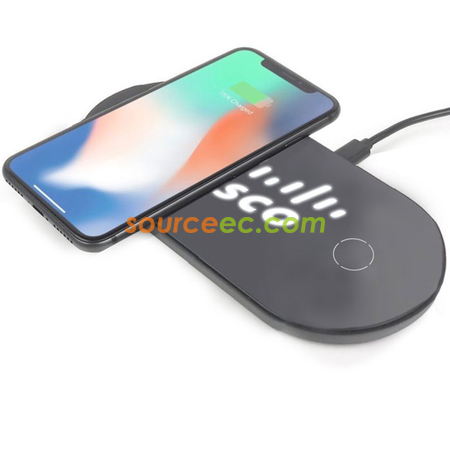 Customization Dual Wireless Charging Pads Promotional Products