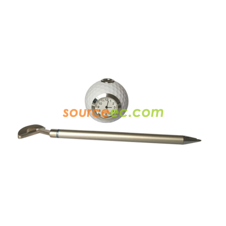 Customization Golf Pen With Clock Promotional Products