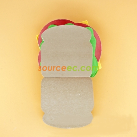 Customization Sandwich Shape Note Paper Promotional Products