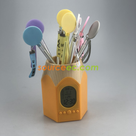 Customization Pen Holder With Calendar Promotional Products