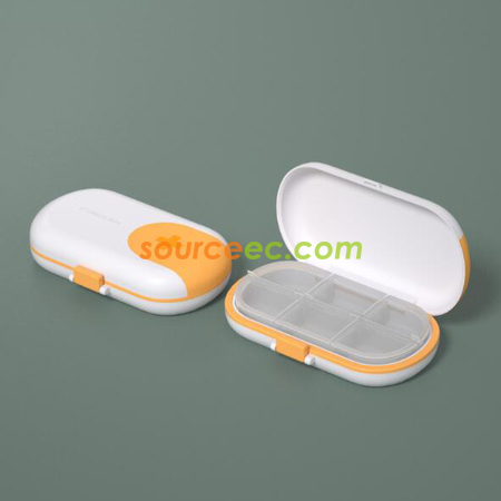 Customization Portable Large-Capacity Storage Pill Box Promotional Products