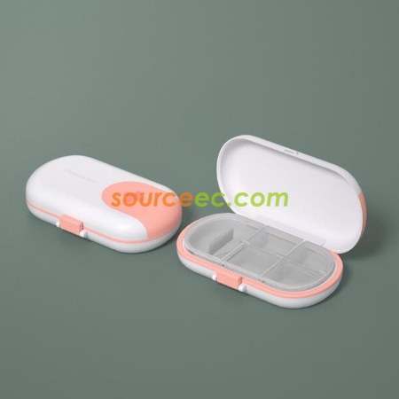 Customization Portable Large-Capacity Storage Pill Box Promotional Products