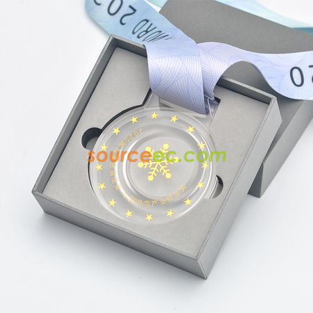 Customization Glass Medal Promotional Products