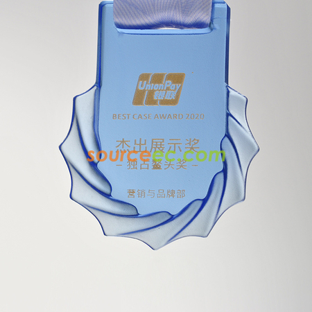 Customization Glass Medal Promotional Products