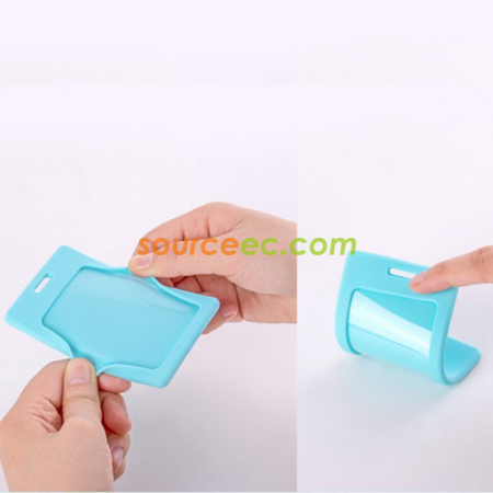 Customization Silicone Badge Holder Promotional Products