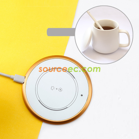 Customization Wireless Constant Temperature Coaster Promotional Products