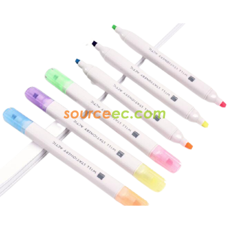 Customization Double Head Fluorescent Pen Promotional Products