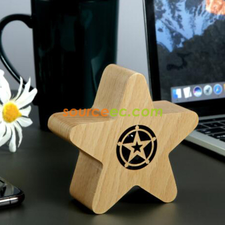 Customization Solid Wood Bluetooth Speaker Promotional Products