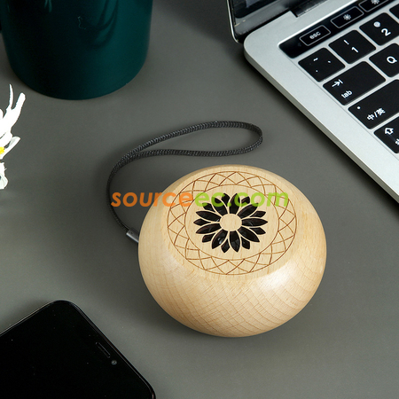 Customization Solid Wood Bluetooth Speaker Promotional Products