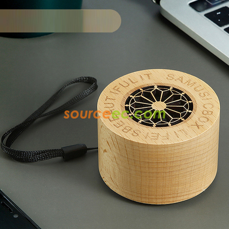 Customization Solid Wood Bluetooth Speaker Promotional Products