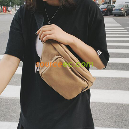 Customization Zip Canvas Belt Bag Promotional Products