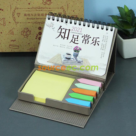Customization Memo Combination Desk Calendar Promotional Products