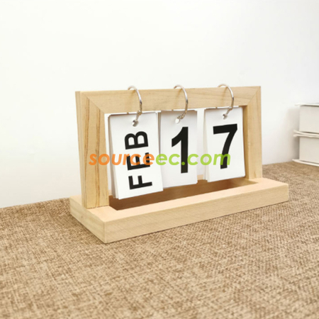 Customization Wooden Calendar Promotional Products