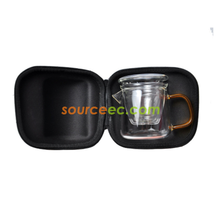 Customization Portable Glass Tea Set Promotional Products