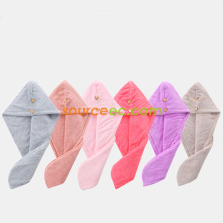 Customization Fast Drying Hair Towel Promotional Products
