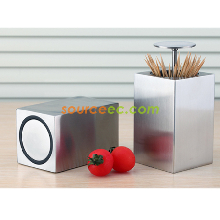 Customization Stainless Steel Portable Toothpick Bucket Promotional Products