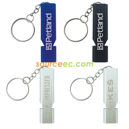 Customization Metal Whistle Key Chain Promotional Products