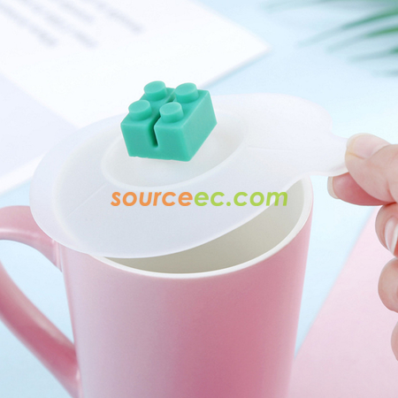 Customization Silicone Block Cup Lid Promotional Products
