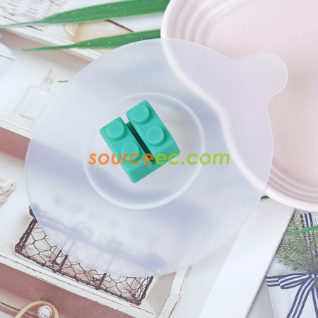 Customization Silicone Block Cup Lid Promotional Products