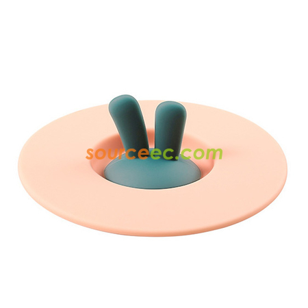 Customization Rabbit Ear Silicone Cup Lid Promotional Products
