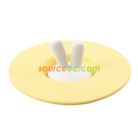 Customization Rabbit Ear Silicone Cup Lid Promotional Products