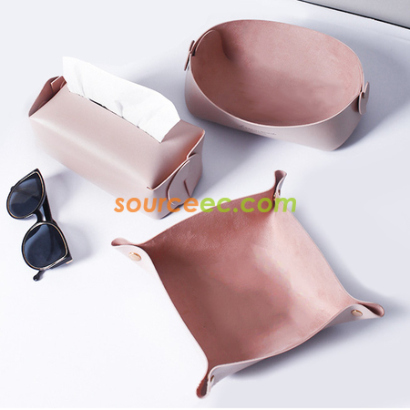 Customization PU Storage Box Set Promotional Products