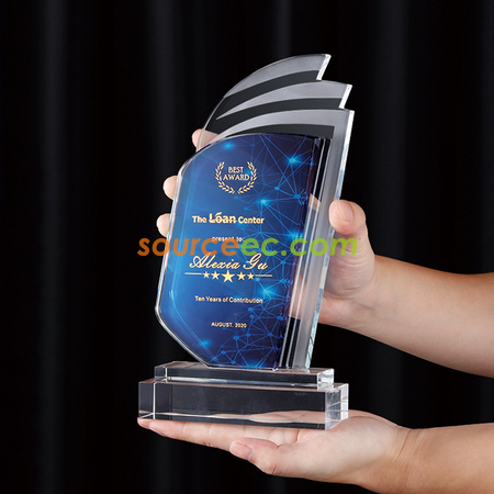 Customization Crystal Trophy Promotional Products