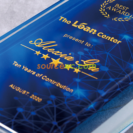 Customization Crystal Trophy Promotional Products