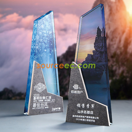 Customization Crystal Trophy Promotional Products