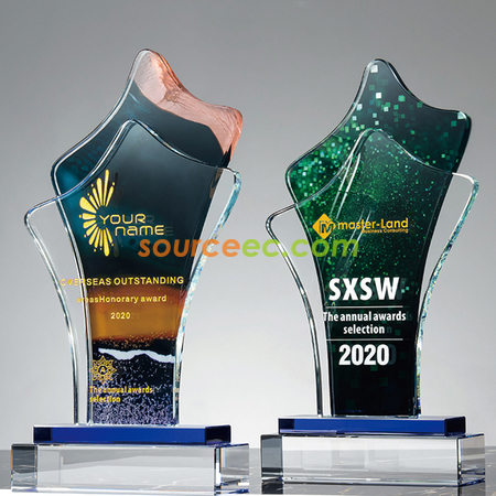 Customization Crystal Trophy Promotional Products