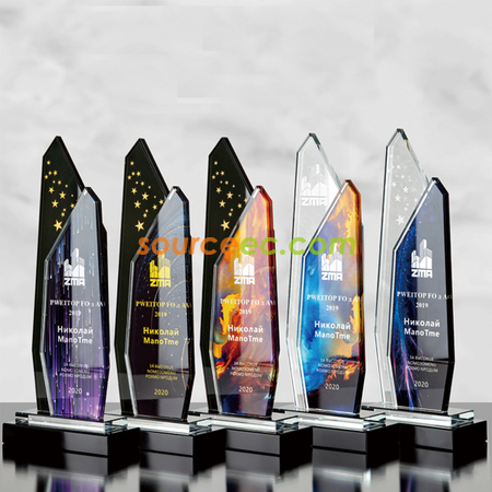 Customization Crystal Trophy Promotional Products