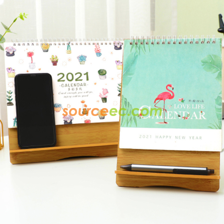 Customization Creative Wooden Calendar Promotional Products
