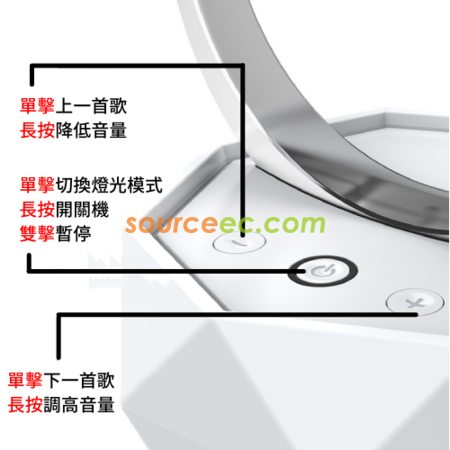 Customization night light bluetooth speaker Promotional Products