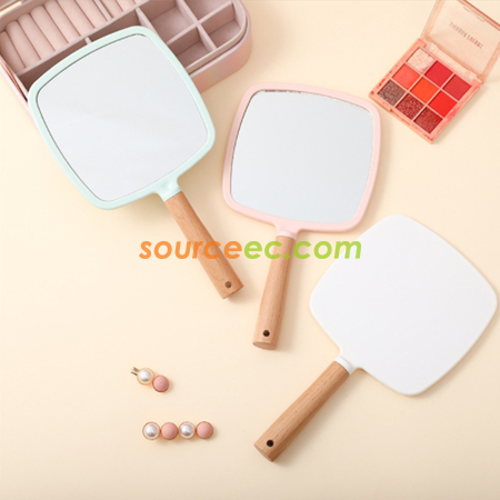 Customization Wooden Makeup Mirror Promotional Products