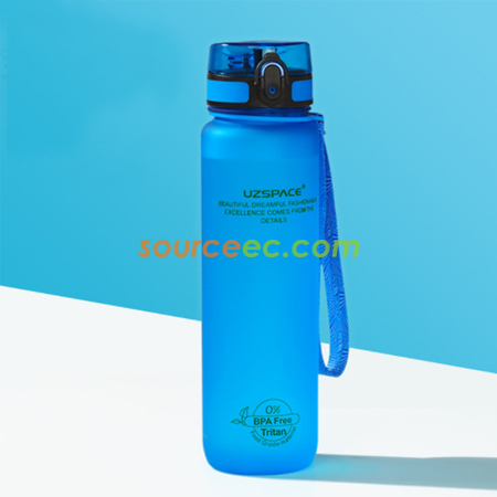 Customization 1000ML Frosted Portable Water Bottle Promotional Products