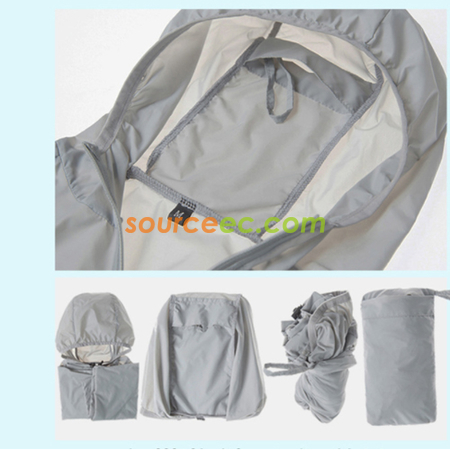 Customization New Stowable Lightweight Sunscreen Windbreaker Promotional Products