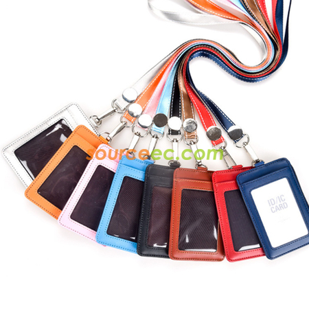 Customization Leather Zipper Card Holder Promotional Products