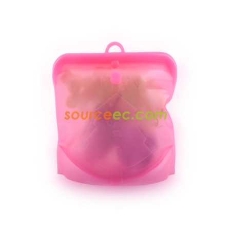 Customization Reusable Silicone Food Storage Bag Promotional Products