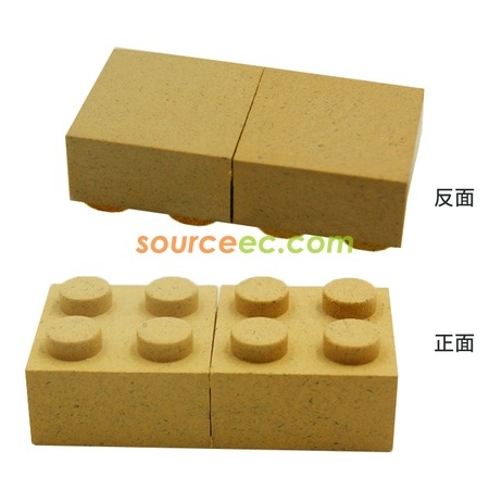 Customization Eco-friendly Block USB Flash Drive Promotional Products