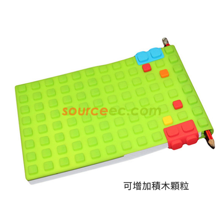 Customization Notebook with Block Silicone Cover Promotional Products