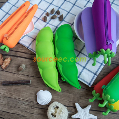 Customization Vegetable Pencil Case Promotional Products